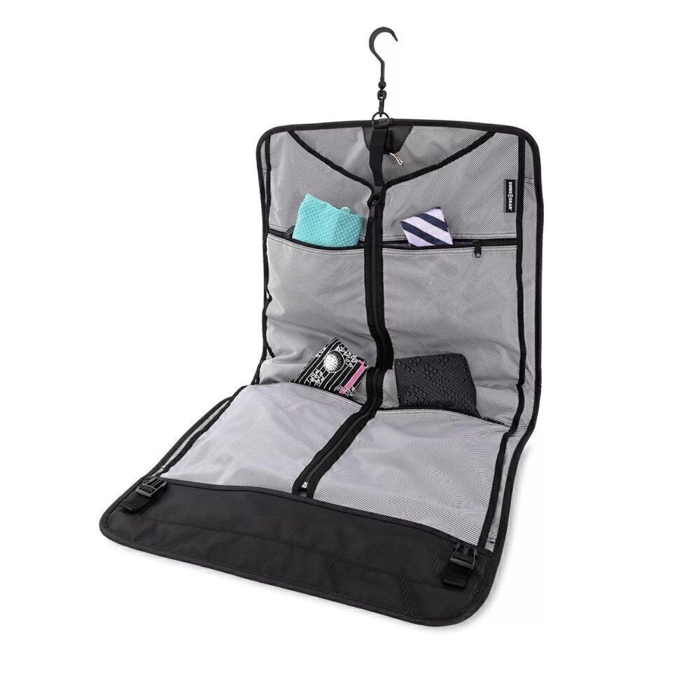 Swiss Gear travel carry on garment bag luggage black organizer